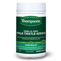 Thompsons One A Day Milk Thistle 42000mg 120 Capsules