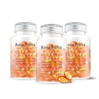 Unichi Rosa Prima Rose Oil Complex 90 Softgels 3Pack