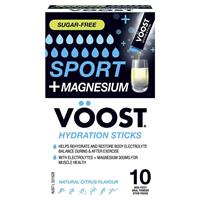Voost Sport + Magnesium Citrus Stick 10 Pack