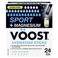 Voost Sport + Magnesium Citrus Stick 24 Pack