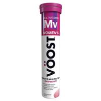 Voost Womens Multivitamin Raspberry Effervescent Tablets 20 Pack