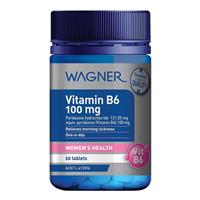 Wagner Vitamin B6 100mg 60 Tablets