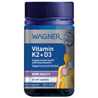 Wagner Vitamin K2 + D3 60 Capsules