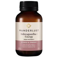 Wanderlust Ashwagandha + Energy 60 Capsules