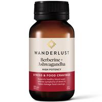 Wanderlust Berberine + Ashwagandha 120 Capsules