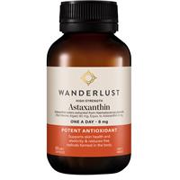 Wanderlust High Strength Astaxanthin 60 Capsules