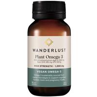 Wanderlust Plant Omega 3 60 Capsules